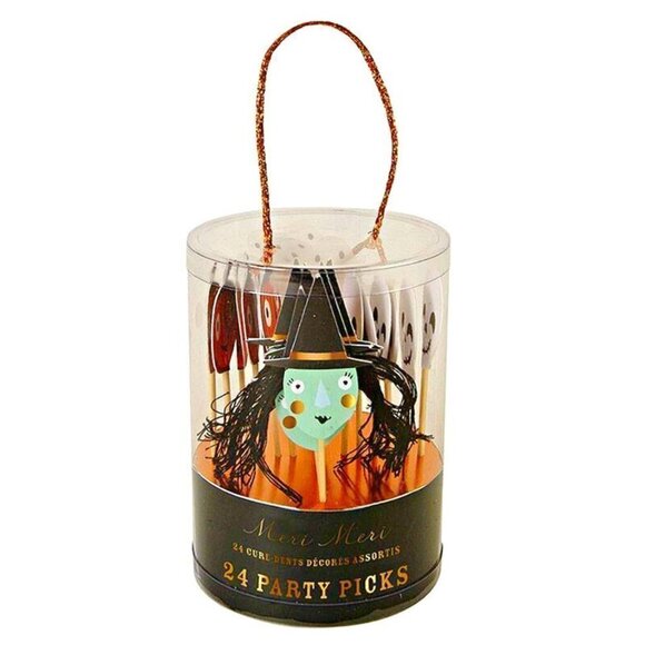 NWT - Meri Meri Halloween 24 Party Pics - Picture 1 of 6